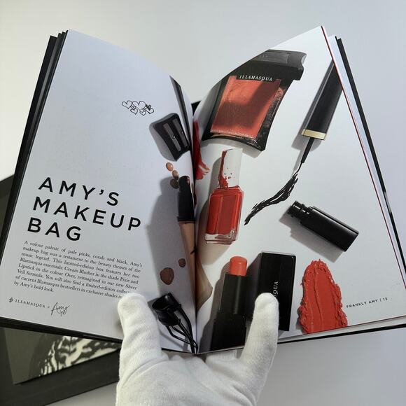 Illamasqua Frankly Amy Limited Edition Set Cream Blusher Lipstick EyelinerSealed - Picture 10 of 16